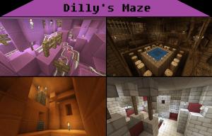 Baixar Dilly's Maze: An Adventurous Labyrinth para Minecraft 1.8.8
